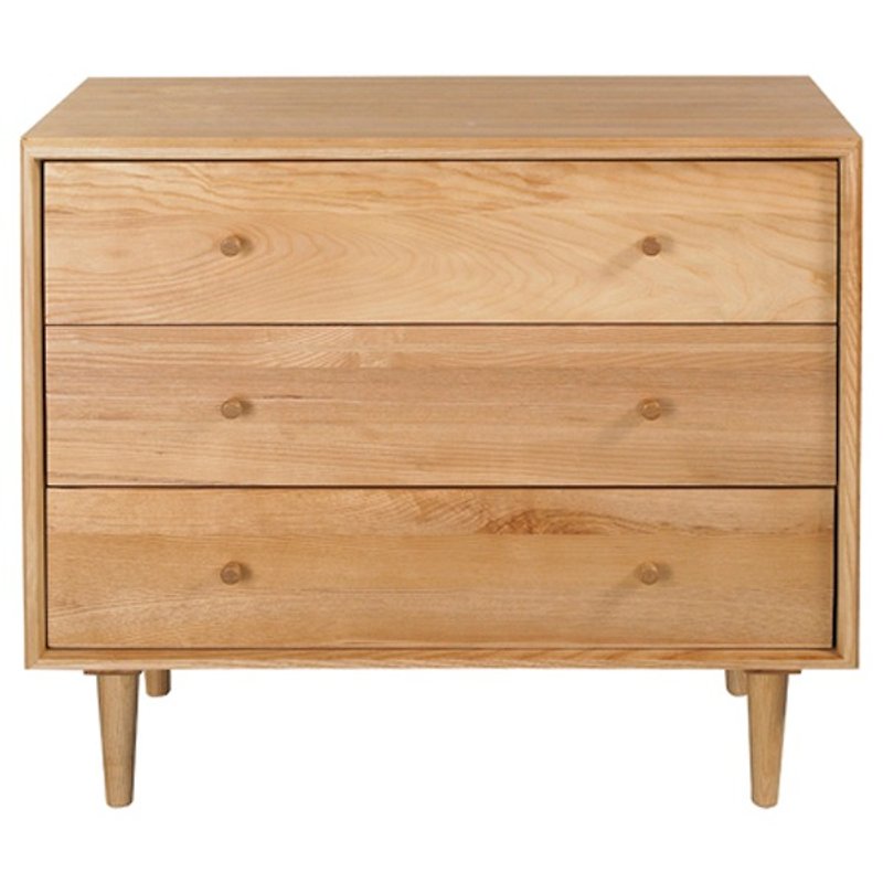 UWOOD three drawer cabinet DENMARK Denmark [ash] WRCD03R1 - Other Furniture - Paper 
