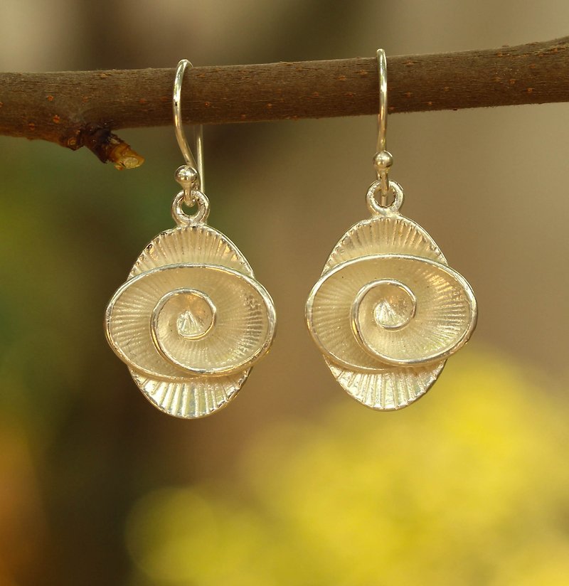Passion - Silver Earrings / Sterling Silver / Silver 925 / Earrings / 耳環 / 銀 - ต่างหู - เงินแท้ 