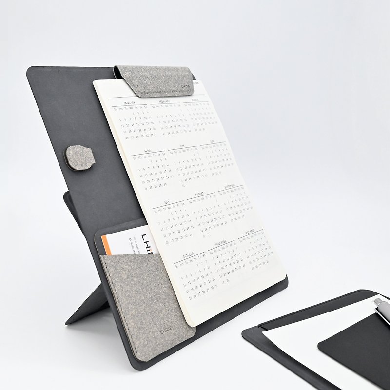LHiDS Magnetic Absorption Notebook 2.0(A5) - Neat Gray - Notebooks & Journals - Other Materials 