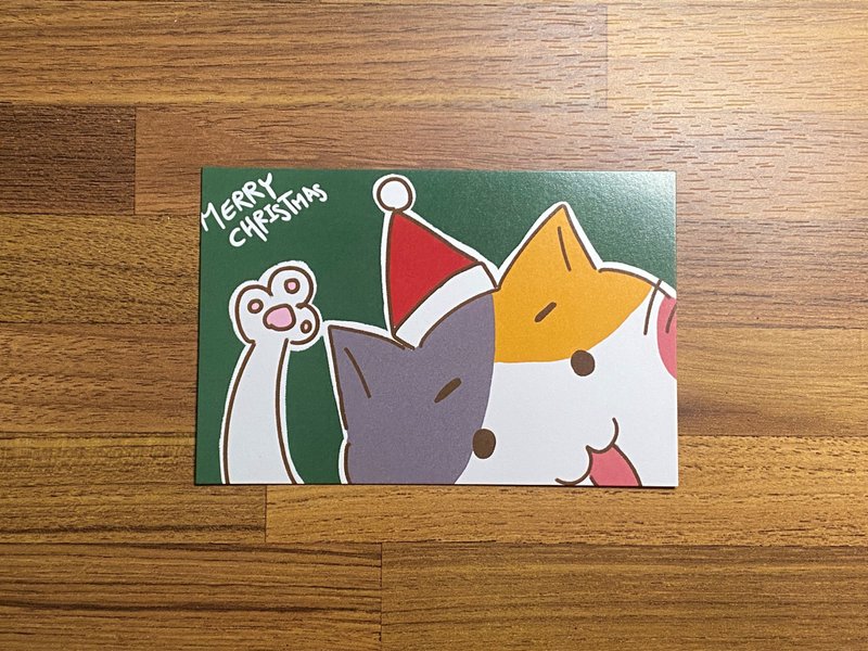 Christmas Postcards | Christmas Cat Cats - Cards & Postcards - Paper Green