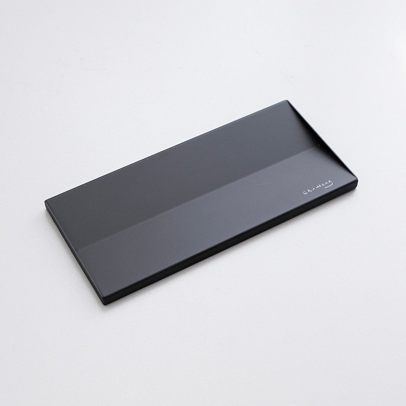 V / 雙面置物盤 - 黑 - 居家收納/收納盒/收納用品 - 其他金屬 黑色