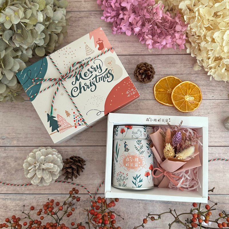 [Exclusive Gift Box] German Flower Fruit Tea and Dried Flower Bouquet Gift Box Exchange Gift - Tea - Fresh Ingredients 