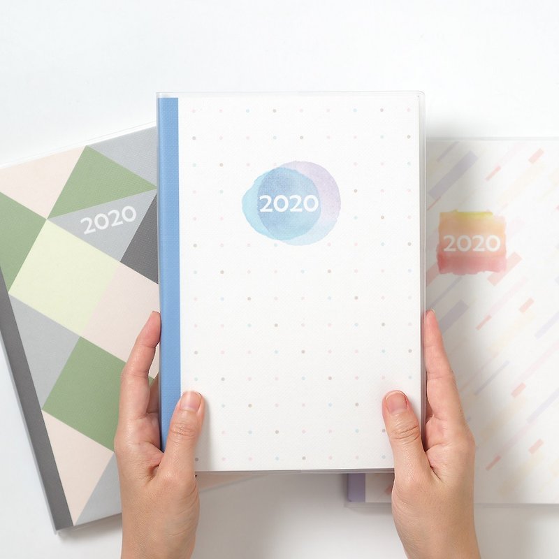 Planning to control 2020 up and down aging week A5 hand account - Notebooks & Journals - Paper Multicolor