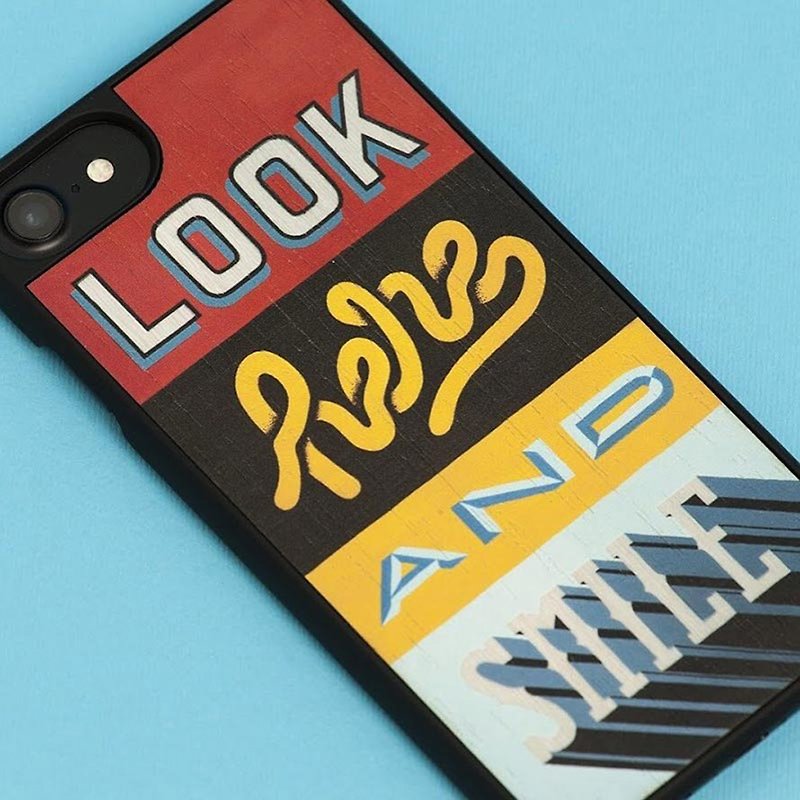 [Pre-order] Log phone case / DAVIDE PAGLIARDINI design - iPhone - เคส/ซองมือถือ - ไม้ สีนำ้ตาล