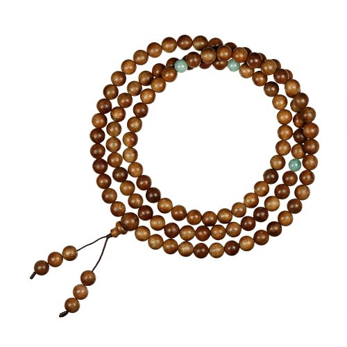 正佳珠寶 Gemsrich Jewelry 【正佳珠寶】加里曼丹沉香 9mm 108顆 緬甸翡翠珠 加里曼丹沉香