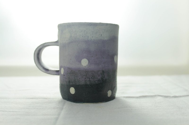 Twilight water jade mug - แก้วมัค/แก้วกาแฟ - ดินเผา สีน้ำเงิน