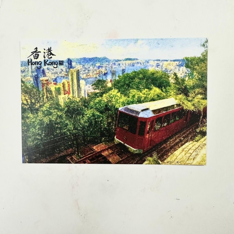 【明信片 - 香港系列】山頂纜車 - 卡片/明信片 - 紙 