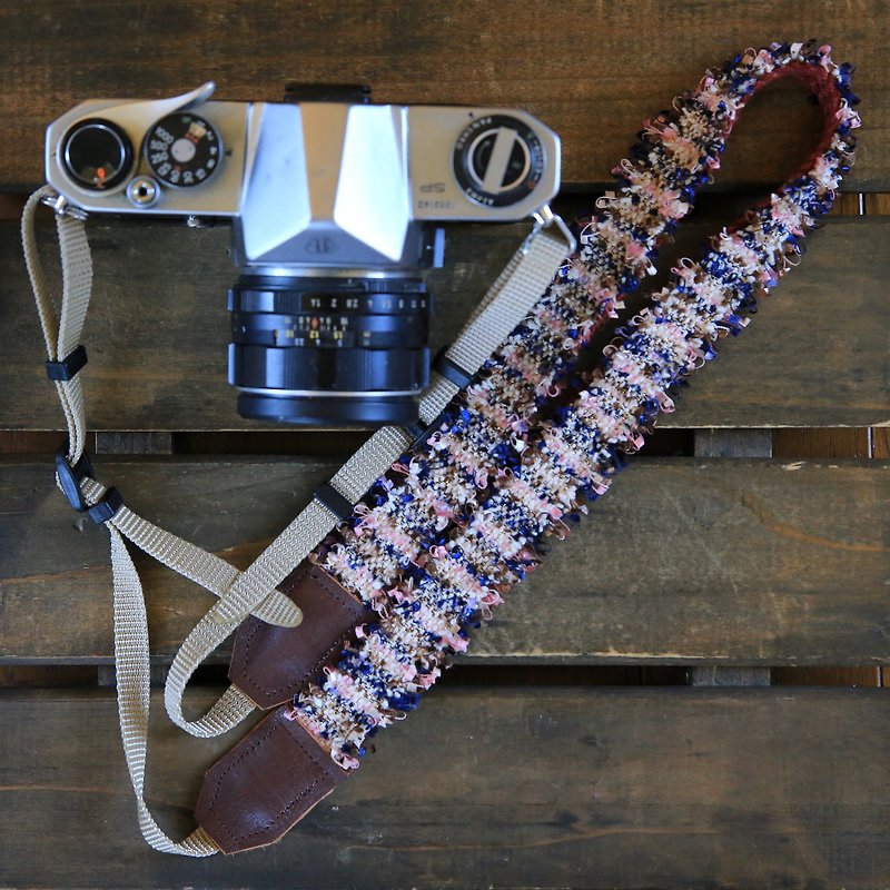 Tweed ribbon camera strap - Camera Straps & Stands - Cotton & Hemp 