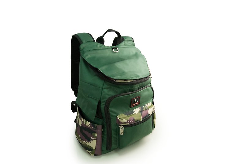 After the pet goes out, the backpack _ army green - กระเป๋าสัตว์เลี้ยง - เส้นใยสังเคราะห์ สีเขียว