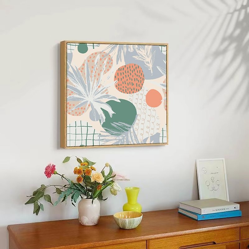 World of Flowers and Plants - Hanging Pictures - Frame Series - Color - Posters - Cotton & Hemp Multicolor
