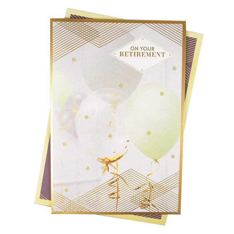 為退休慶賀恭喜【Hallmark-卡片 退而不休】 - 卡片/明信片 - 紙 多色