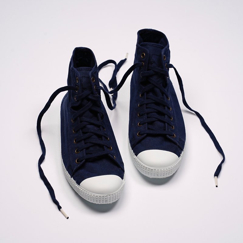 CIENTA Canvas Shoes 61997 77 - Women's Casual Shoes - Cotton & Hemp Blue