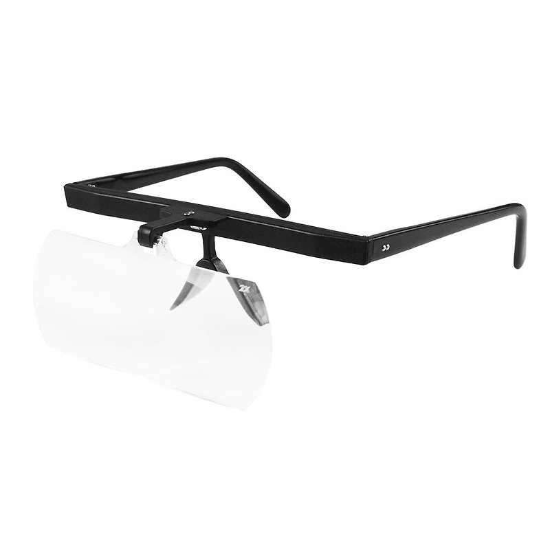 1.6x/110x45mm 日本製大鏡面眼鏡式放大鏡 單片組 HF-30D - 其他 - 壓克力 透明