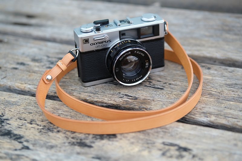Genuine leather camera strap - Belts - Genuine Leather 