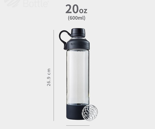 Blender Bottle Classic Loop Top Shaker Bottle, Black - 20 oz