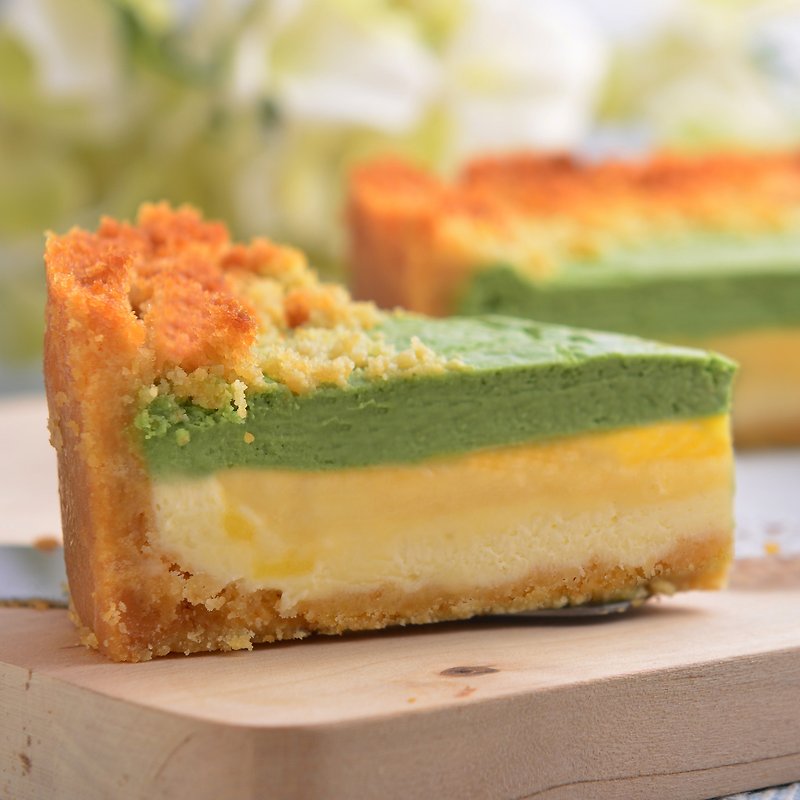 ★ Aposo Aibo Suo. New listing! Matcha Chi heart-cooked cheese ★ 4-inch one-half strong, this year's hottest Matcha Chi heart-cooked cheesecake - Cake & Desserts - Fresh Ingredients Green