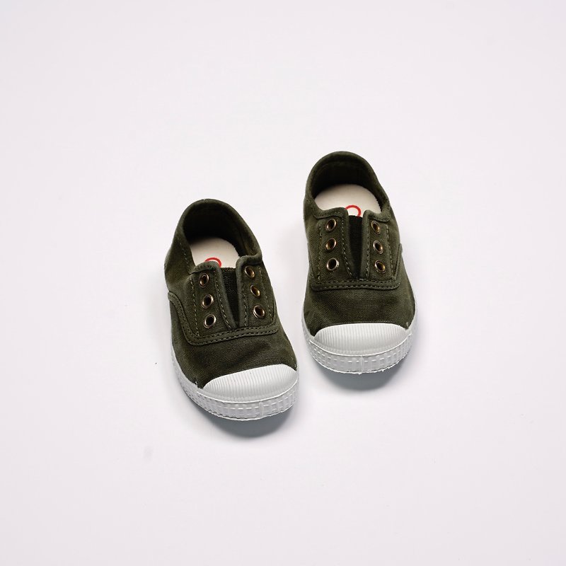 CIENTA Canvas Shoes 70777 22 - รองเท้าเด็ก - ผ้าฝ้าย/ผ้าลินิน สีเขียว