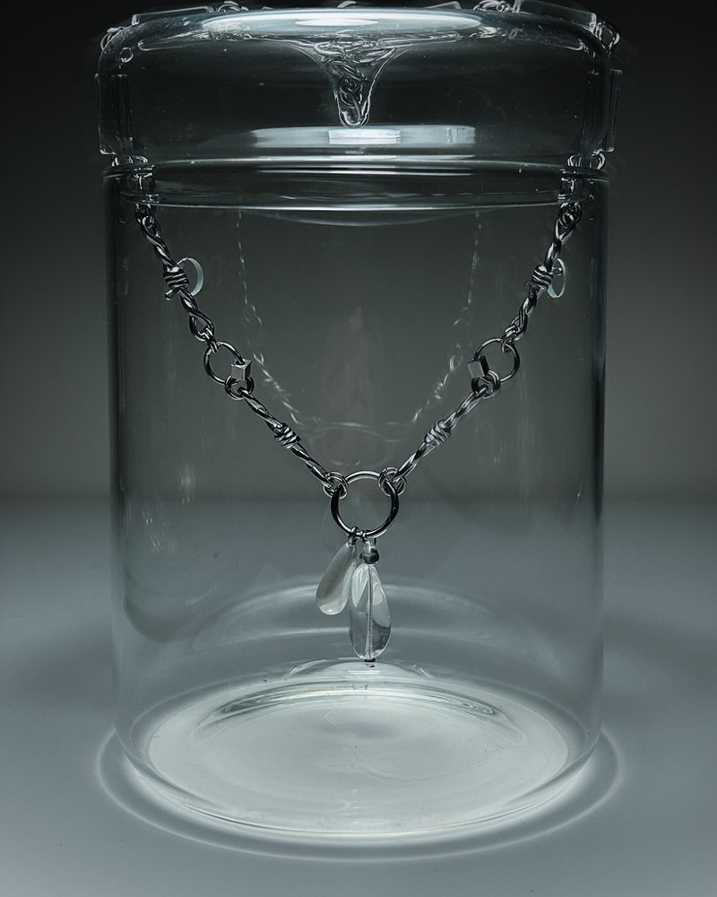 水露項鏈 Necklace of the Water Dew - 項鍊 - 其他材質 銀色