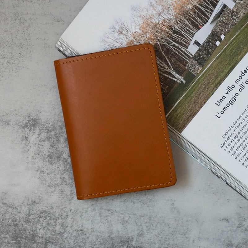 Namecard Wallet / Orange Brown - 其他 - 其他材質 