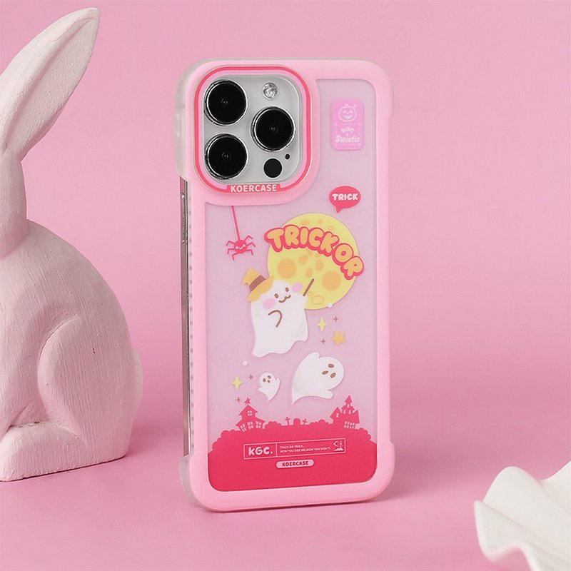 Trick or Treat Little Ghost iPhone Case - เคส/ซองมือถือ - วัสดุอื่นๆ 