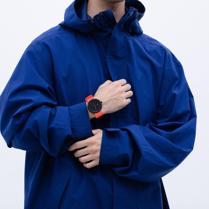 日本 YOT WATCH 40mm手錶 / 螢光橙 - 男錶/中性錶 - 其他材質 橘色