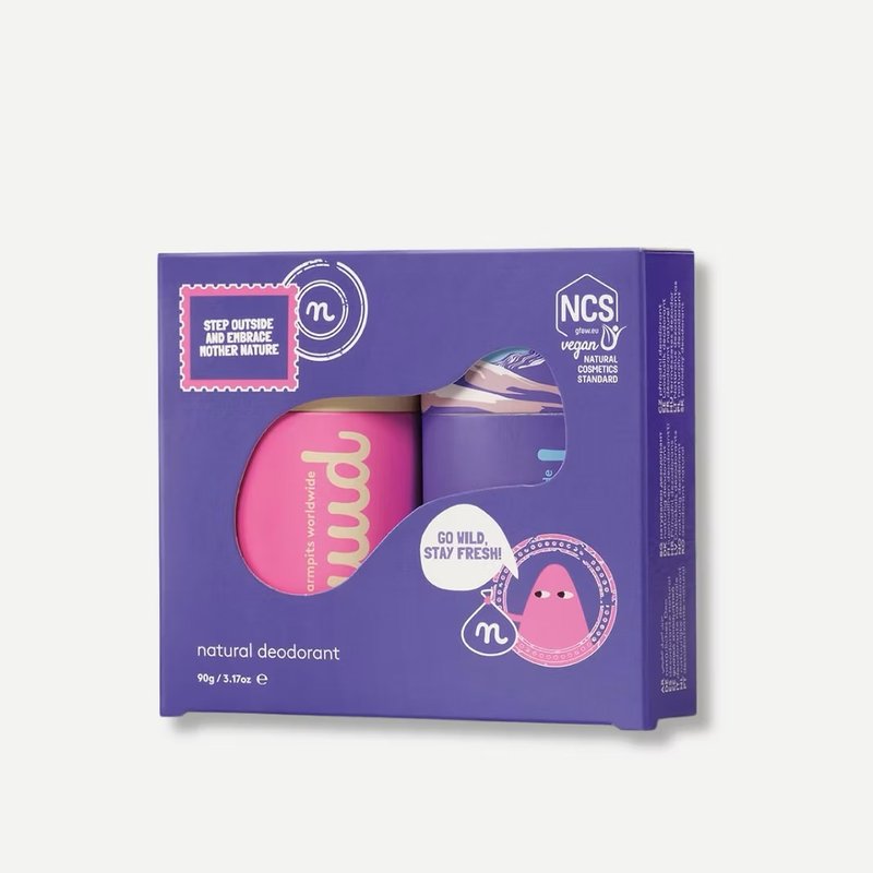 Nuud Care 紙管裝天然高效香體膏 (孖裝) - 香水/香膏 - 環保材質 多色