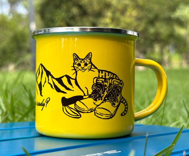 Cafecito Enamel Mug