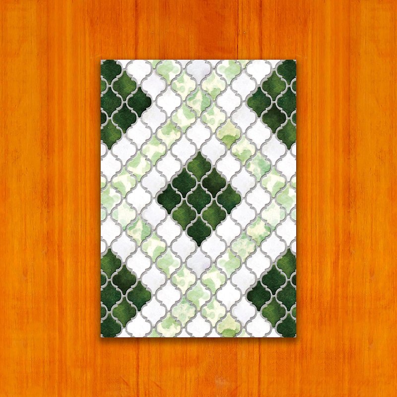 Old House - Classic Mosaic Tile Postcard – 49 - Cards & Postcards - Paper 