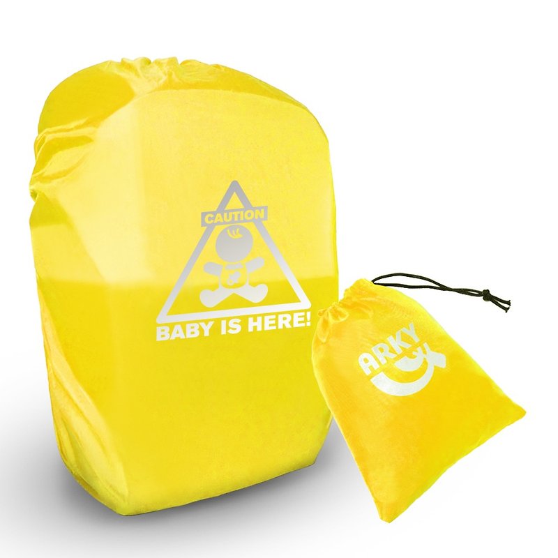 Raincoat backpack raincoat-Helios series Saule Saules - Backpacks - Other Materials Yellow