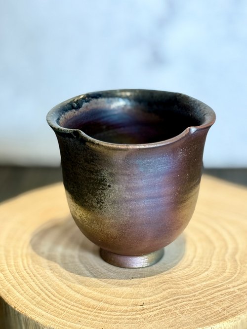 傳壺工坊 柴燒霞瓣杯