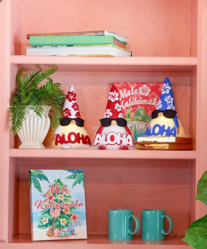 【熱門預購】夏威夷聖誕精靈小夜燈 (3色) 49JP5301 - 公仔/玩偶 - 其他材質 