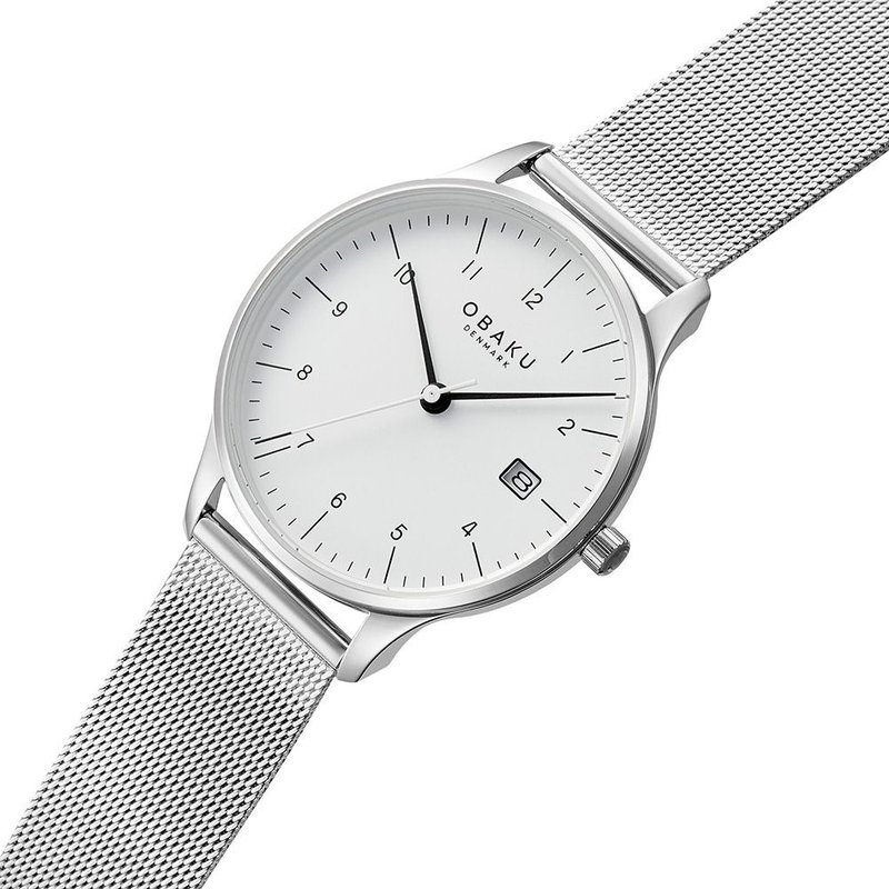 Obaku 銀-V298LDCWMC-33.8mm - 女錶 - 不鏽鋼 多色