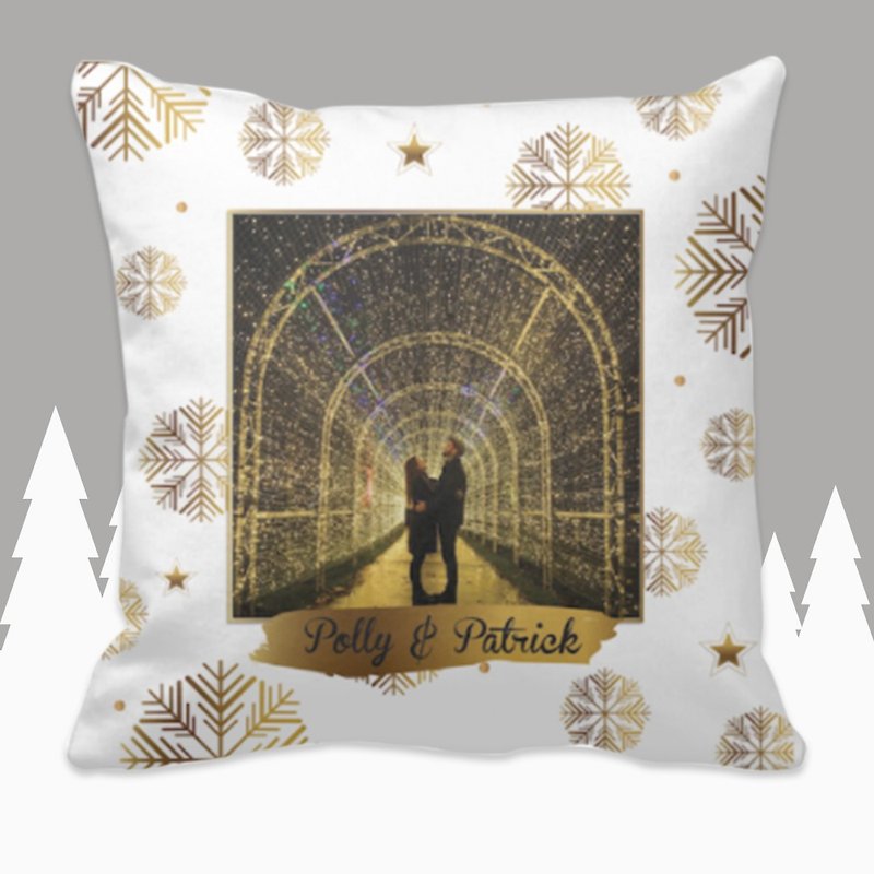 <Customize cushion> Christmas gift - Pillows & Cushions - Polyester White
