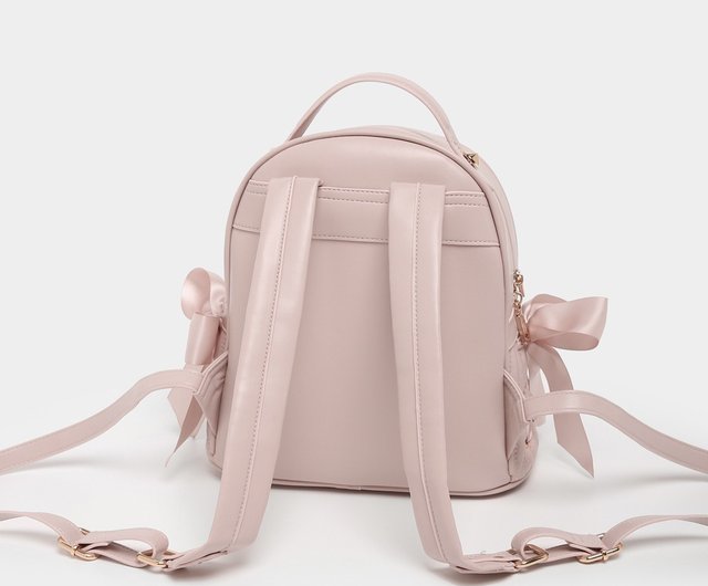 ●PARFUM DE LAUBE●SAC TUTU リュック リボン 可愛い 韓国人気 PINK-latte リュック リボンギャザーリュック キッズ 子供