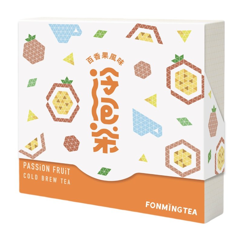 百香果冷泡茶12入盒裝 Passionfruit cold brew tea bags風味茶包 - 茶葉/茶包/水果茶 - 其他材質 