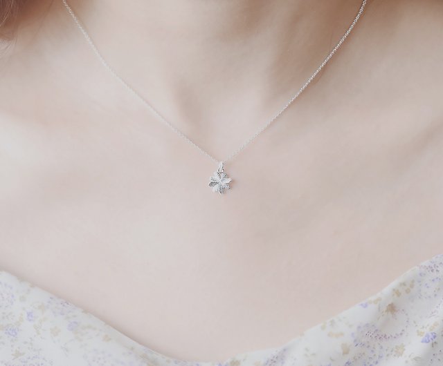 Buy Four Leaf Clover Necklace Online In India -  India