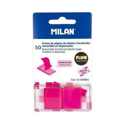 MILAN 西班牙百年經典文具 MILAN抽取式標籤貼_45*25mm_50張(2色可選)
