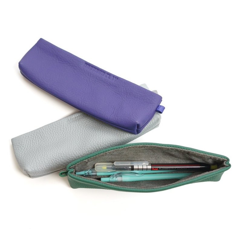 Pen/Stationary Bag - กล่องดินสอ/ถุงดินสอ - หนังแท้ หลากหลายสี