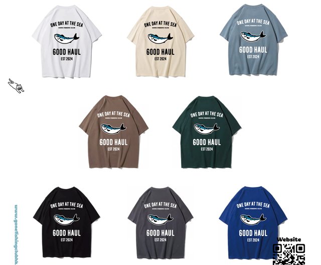 MACKEREL サバ ユニセックス 半袖 Tシャツ 8カラー ユニセックス