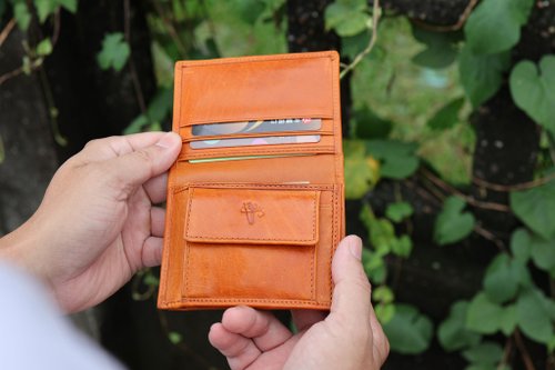 Custom Wallet Handmade Designer Wallet Men Leather 