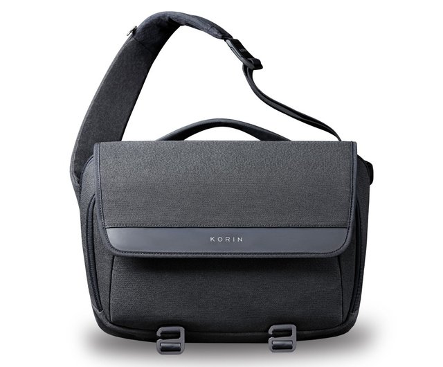 KORIN ClickSling X top anti-cut black technology anti-theft shoulder bag  (agent company goods)