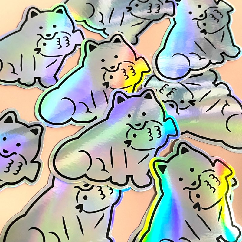 【ステッカー】aurora【sticker】 - 貼紙 - 紙 多色