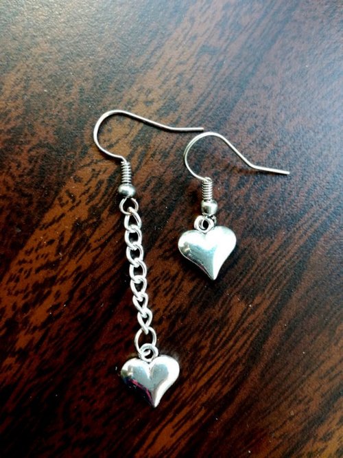 【片耳のみ】HEART SILVER EARRING  HUMAN MADE Human Made - HEART SILVER EARRING | HBX - Globally Curated