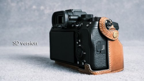新品 KAZA SONY α7rⅢ α7RⅢ レザー カメラ ケース α7 SONY α7 III/α7R III用レザーケース・ボディスーツ