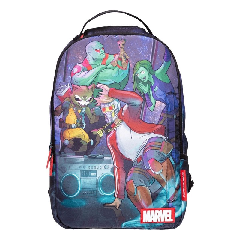 Sprayground DLX聯名 Breakdancers 星際異攻隊跳街舞 筆電後背包 - 背包/後背包/書包 - 防水材質 多色