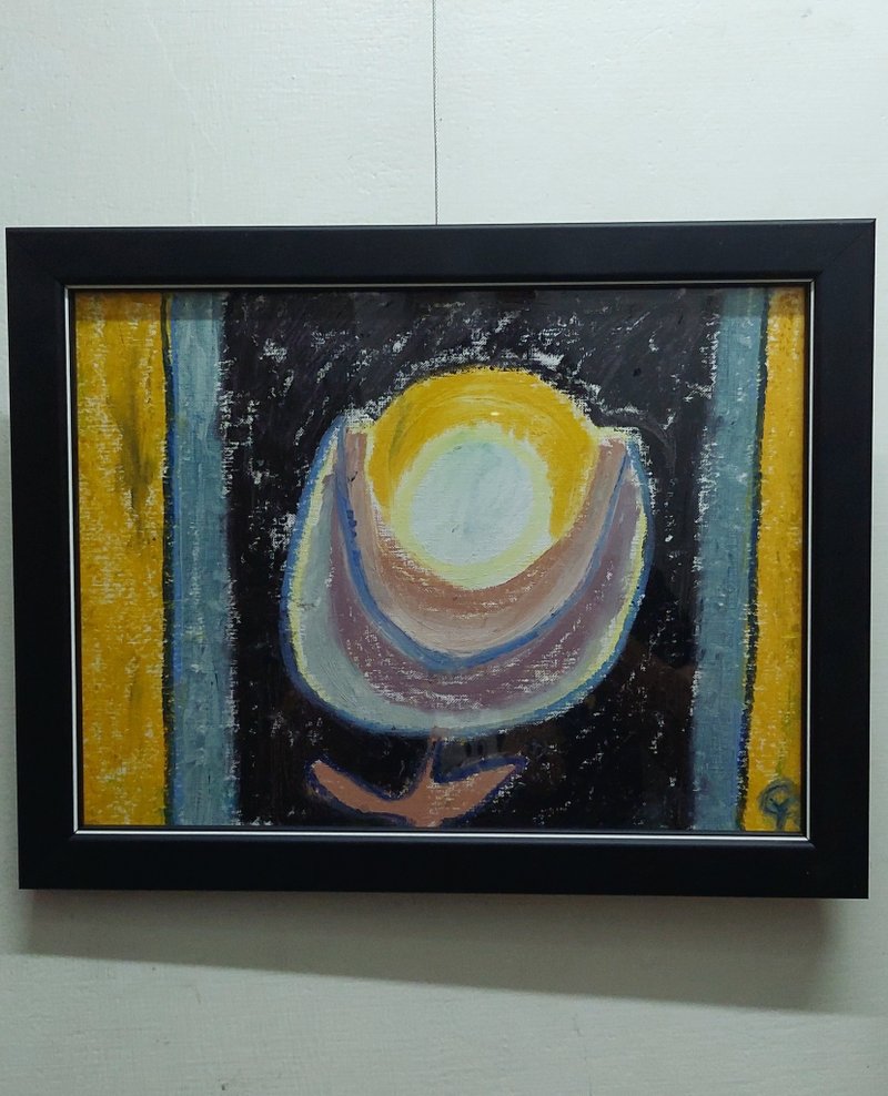 原畫 盈滿光亮 - 海報/掛畫/掛布 - 紙 黃色