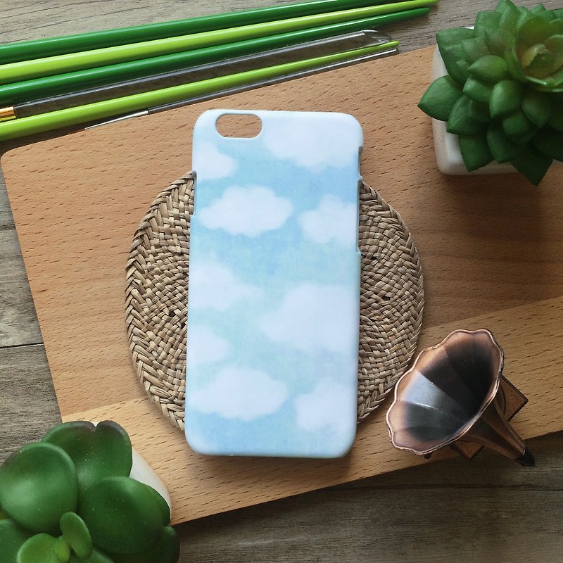 Could in the sky. Matte Case( iPhone, HTC, Samsung, Sony, LG, OPPO) - Phone Cases - Plastic Blue