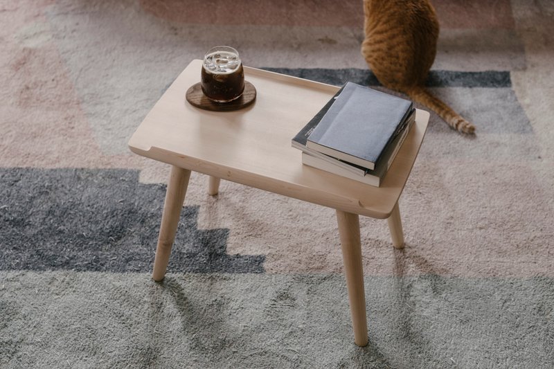 Daily Stools l Coffee table and stool dual-purpose - เฟอร์นิเจอร์อื่น ๆ - ไม้ สีกากี