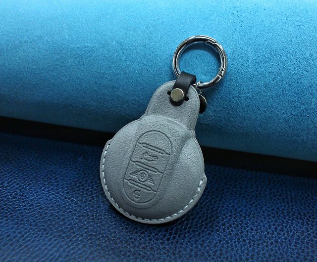 Leather Keychain Mini Cooper | Handcrafted Premium Quality Key Holder |  Unique Present | Car Accessories