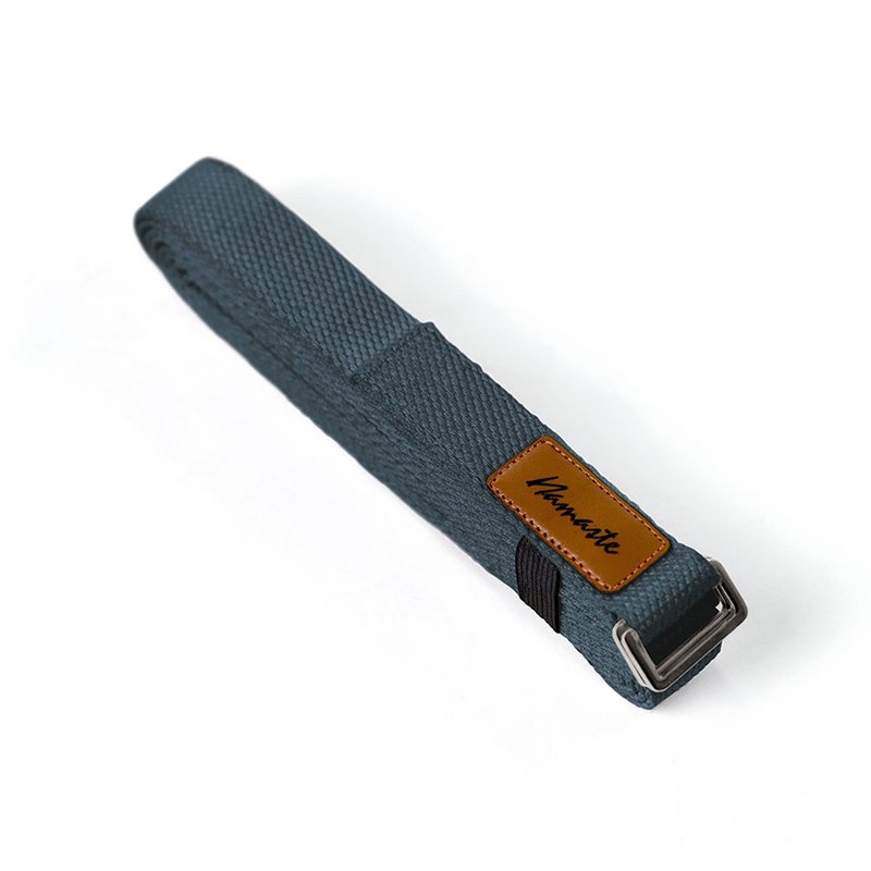 【NAMASTE】Iyengar Yoga Strap 艾揚格瑜珈繩(長300cm) - 鐵灰 - 運動/健身器材 - 棉．麻 灰色